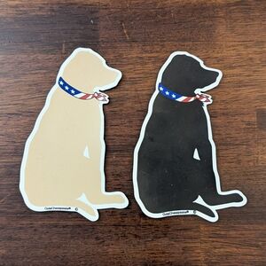 Dog Magnets- Black and Tan